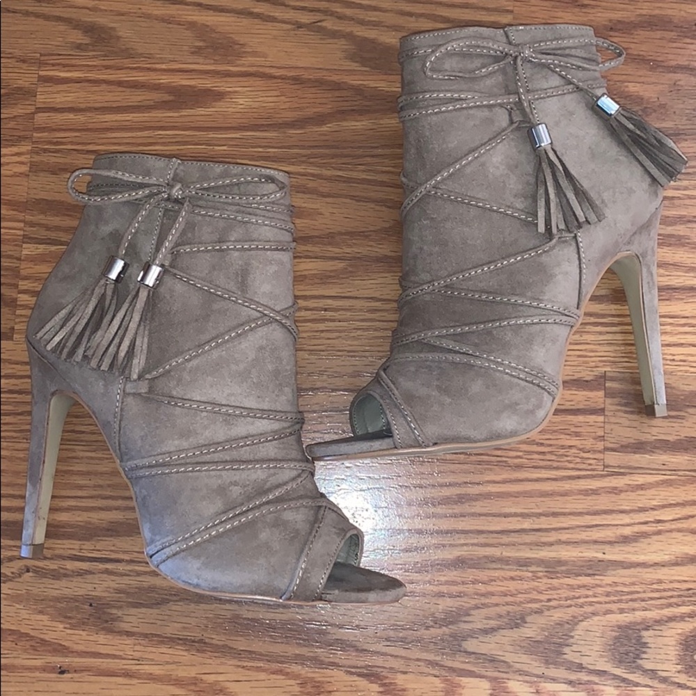 Madden Girl Suede Booties